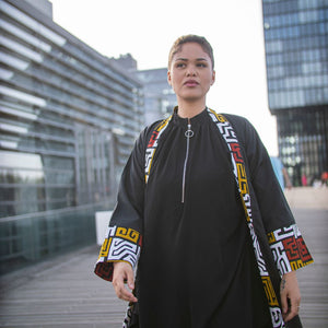 African Kimono - Mosaik – Frontansicht