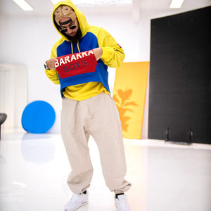 Bizzy Sunna Sarouel Hose im Jeanslook