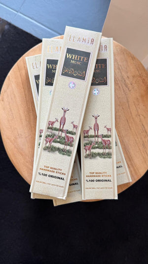 Edel Räucherstäbchen - Handgerollt - Natur – Flakon-Hauptansicht