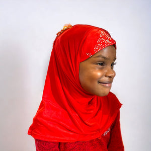 Kinder Hijab aus Somalia – Anwendungsansicht