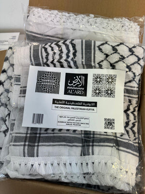 Kufiya (Shimagh) – Hauptansicht des Stücks