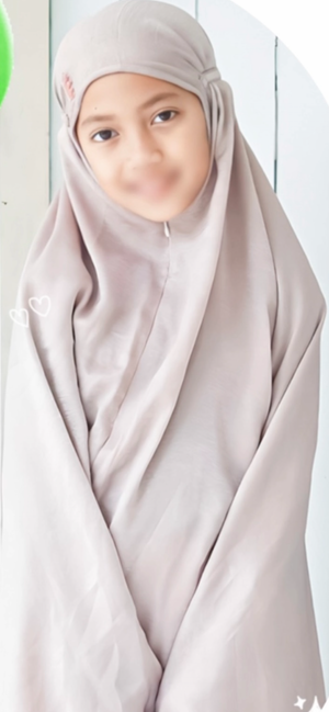 Barakka Girl Prayer Set Kidz & – Detailansicht der Handarbeit