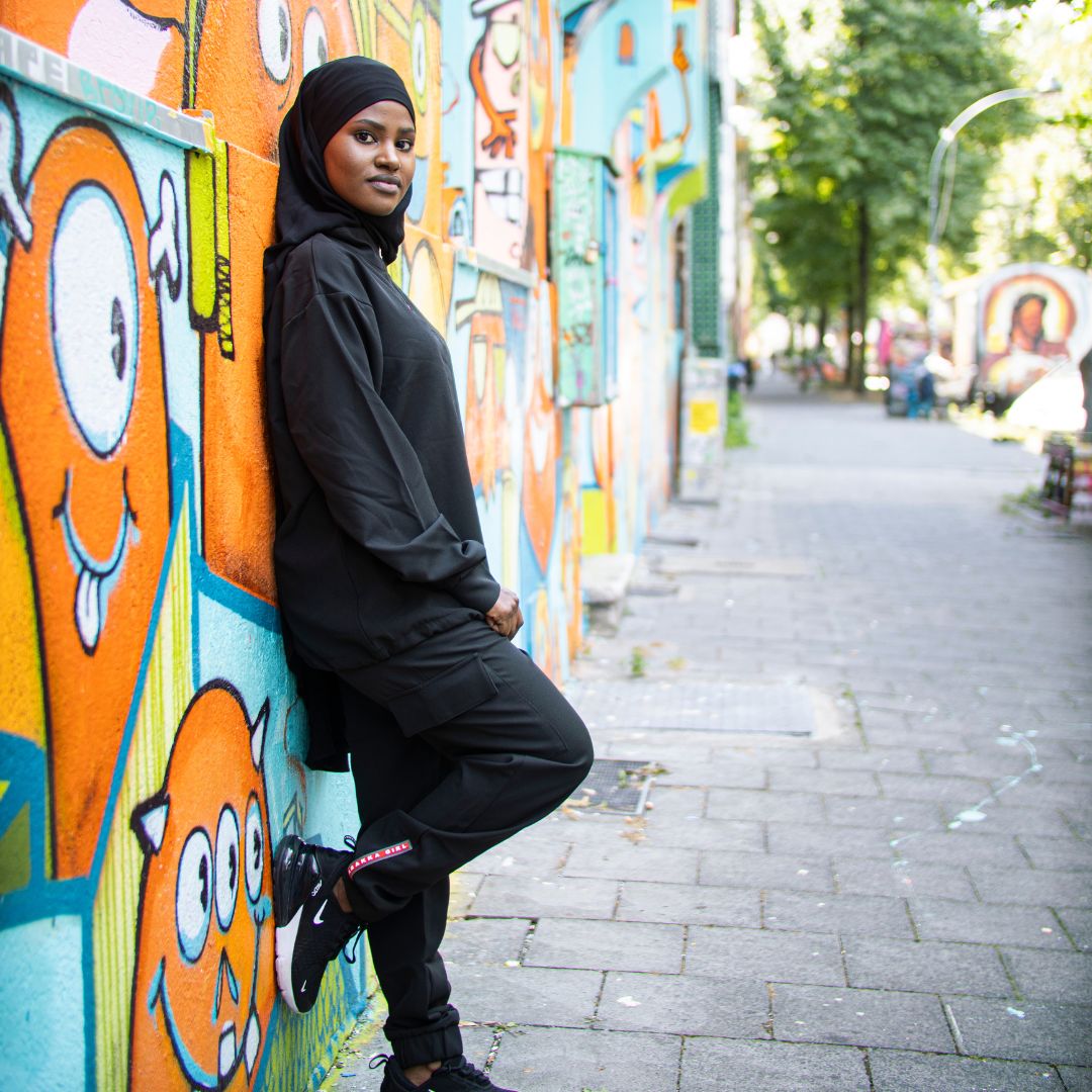 Trainingsanzug Hood Rich im Stretch Baggy Style