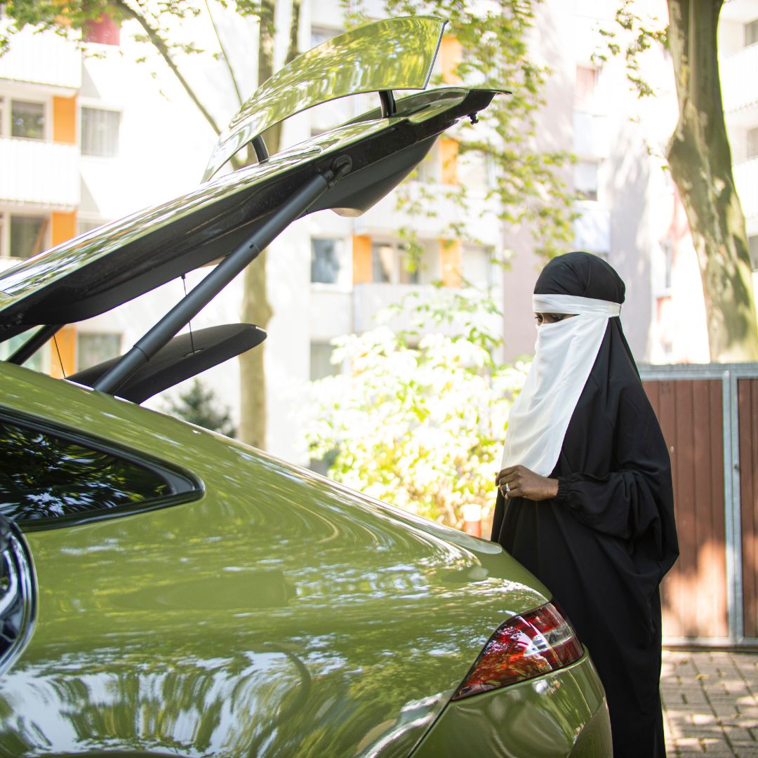 Barakka Girl - Batch Niqab – Größenvergleich