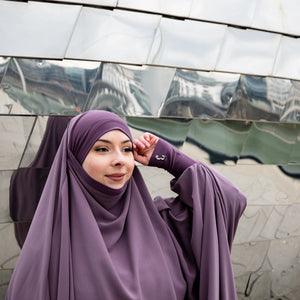 Miss Universal Khimar Set 2 teilig mit Rock