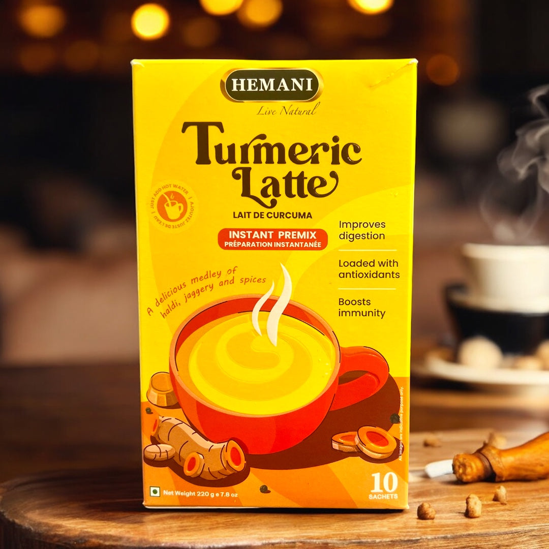 Goldene Milch Kurkuma Instant Drink mit 10 Packs