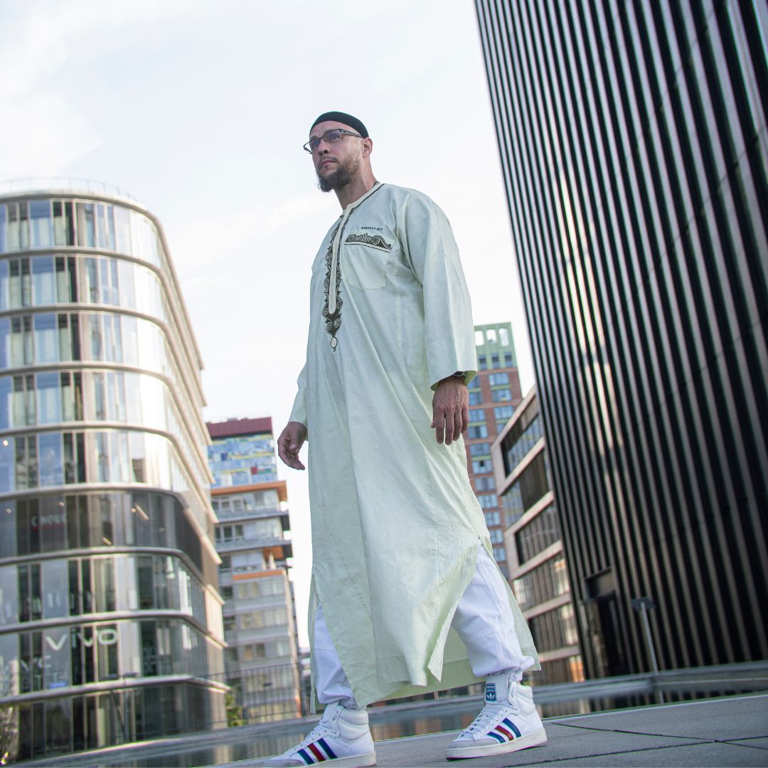 Haussa Jalaba handgefertigtes Original aus Westafrika