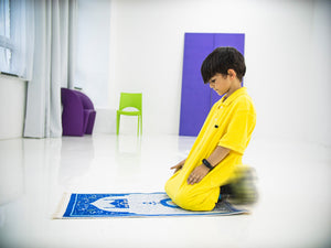 Muslim Fair Trade Gebetsteppiche fuer Kinder und Erwachsene