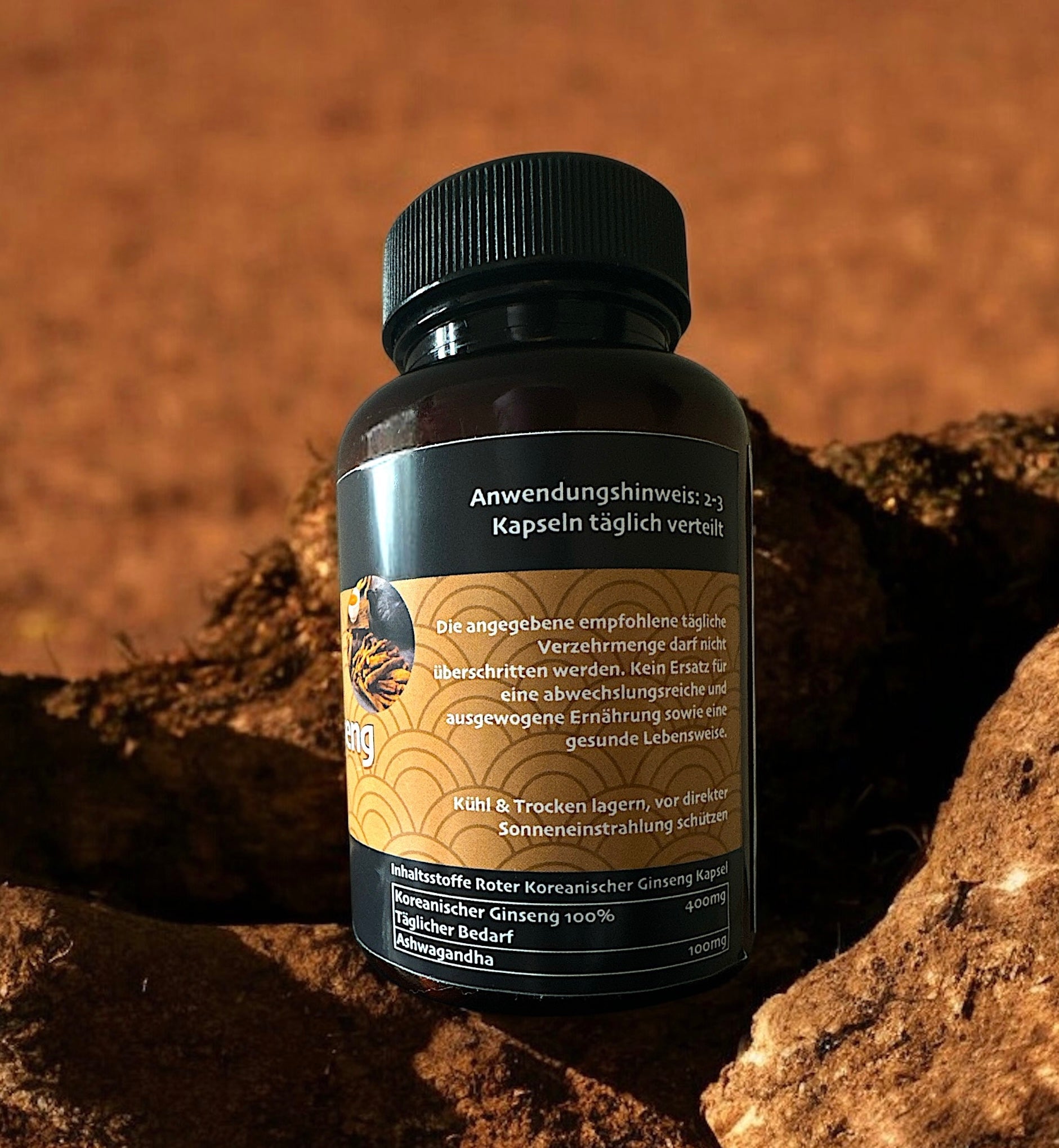 ROTER KOREANISCHER GINSENG -
ROTER PANAX