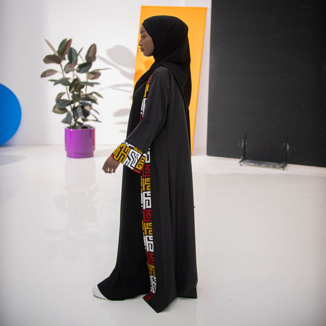 African Kimono - Mosaik – Verpackung und Beschriftung