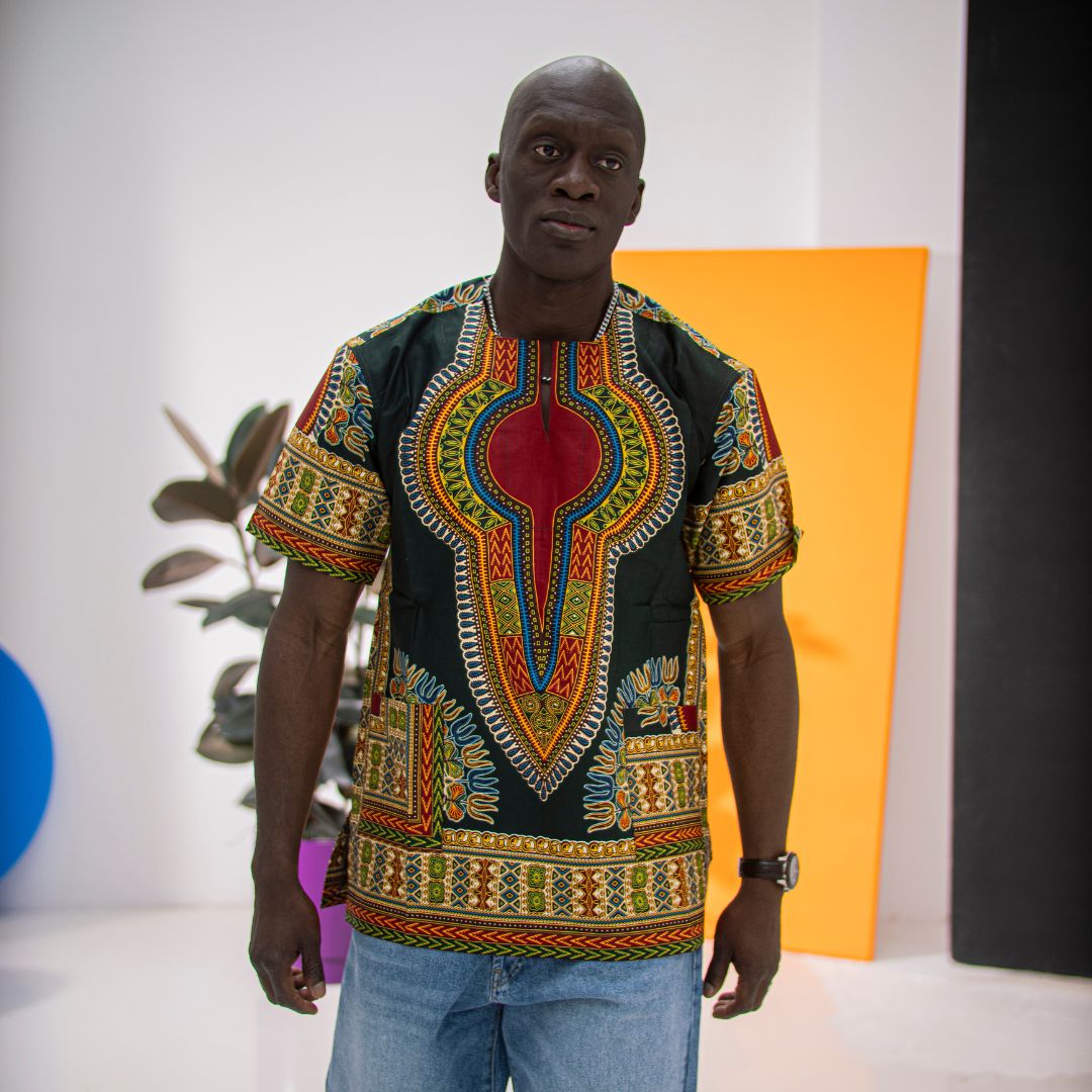 African Dashiki Handarbeit aus Ghana