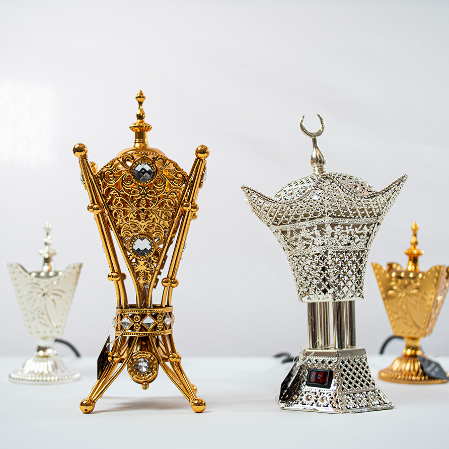 Elektrischer Bakhoor Brenner fuer saubere und einfache Anwendung