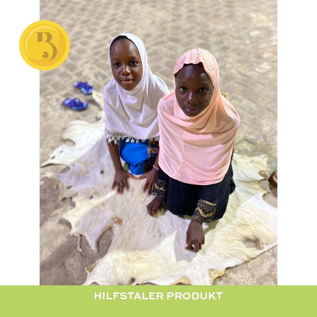 Deko Schaffell KURBAN im African Haussa Style