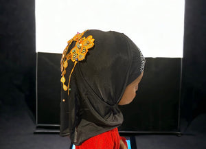 Kinder Hijab aus Somalia – Frontansicht