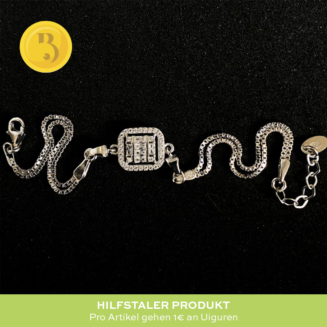 Handgefertigter 925 Silberschmuck aus der Tuerkei mit Zirkonia