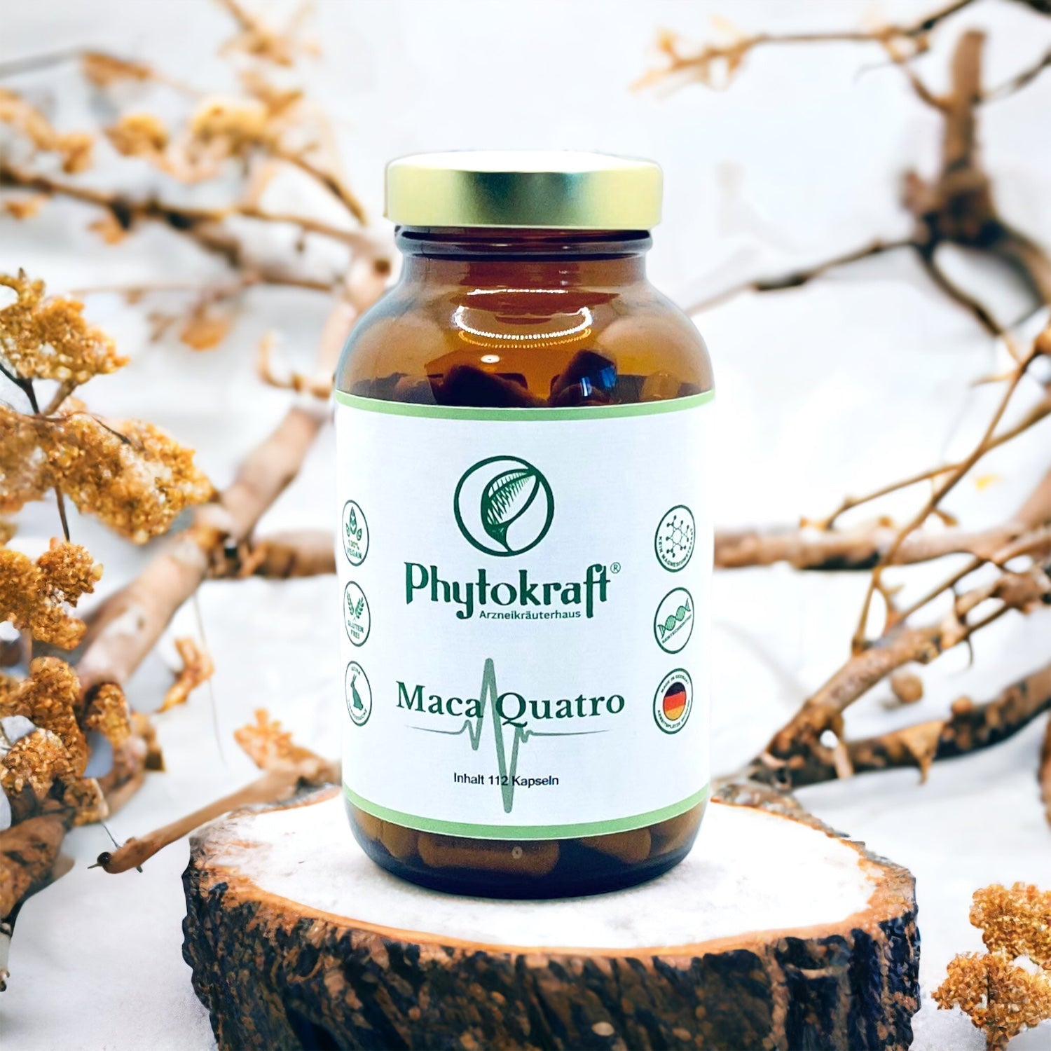 Maca Quatro mit Maca Tribulus Ashwagandha Arginin