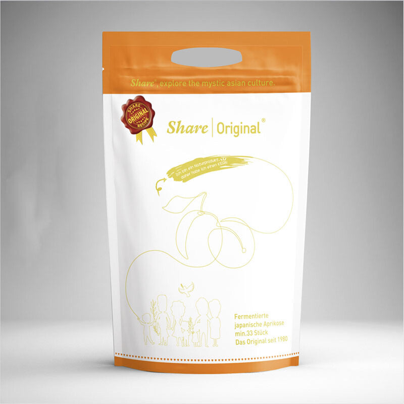 Fermentierte gruene Pflaumen und Pomelo 30 Monate