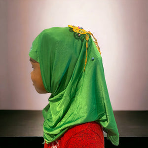 Kinder Hijab aus Somalia – Größenvergleich