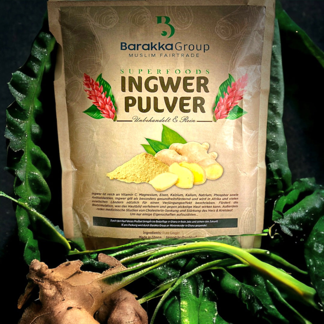 Ingwer Pulver aus Afrika 500 g unbehandelt