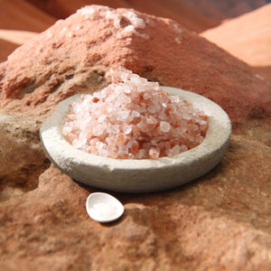 Pinkes Himalaya Steinsalz aus Pakistan 500 g fein