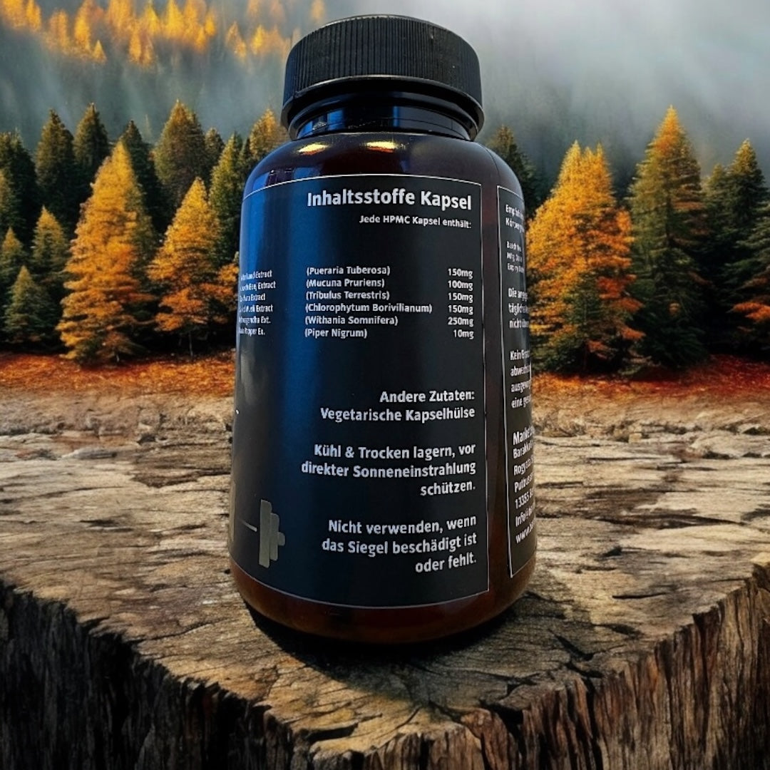 TESTOSTERON BOOSTER Natürlich Erhöhen | Premium Kapseln1