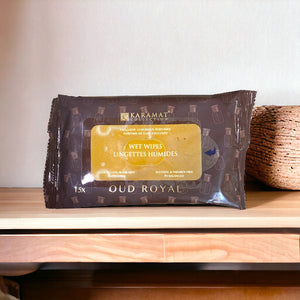 Orientalische Feuchttuecher Oud Royal 15 Stueck