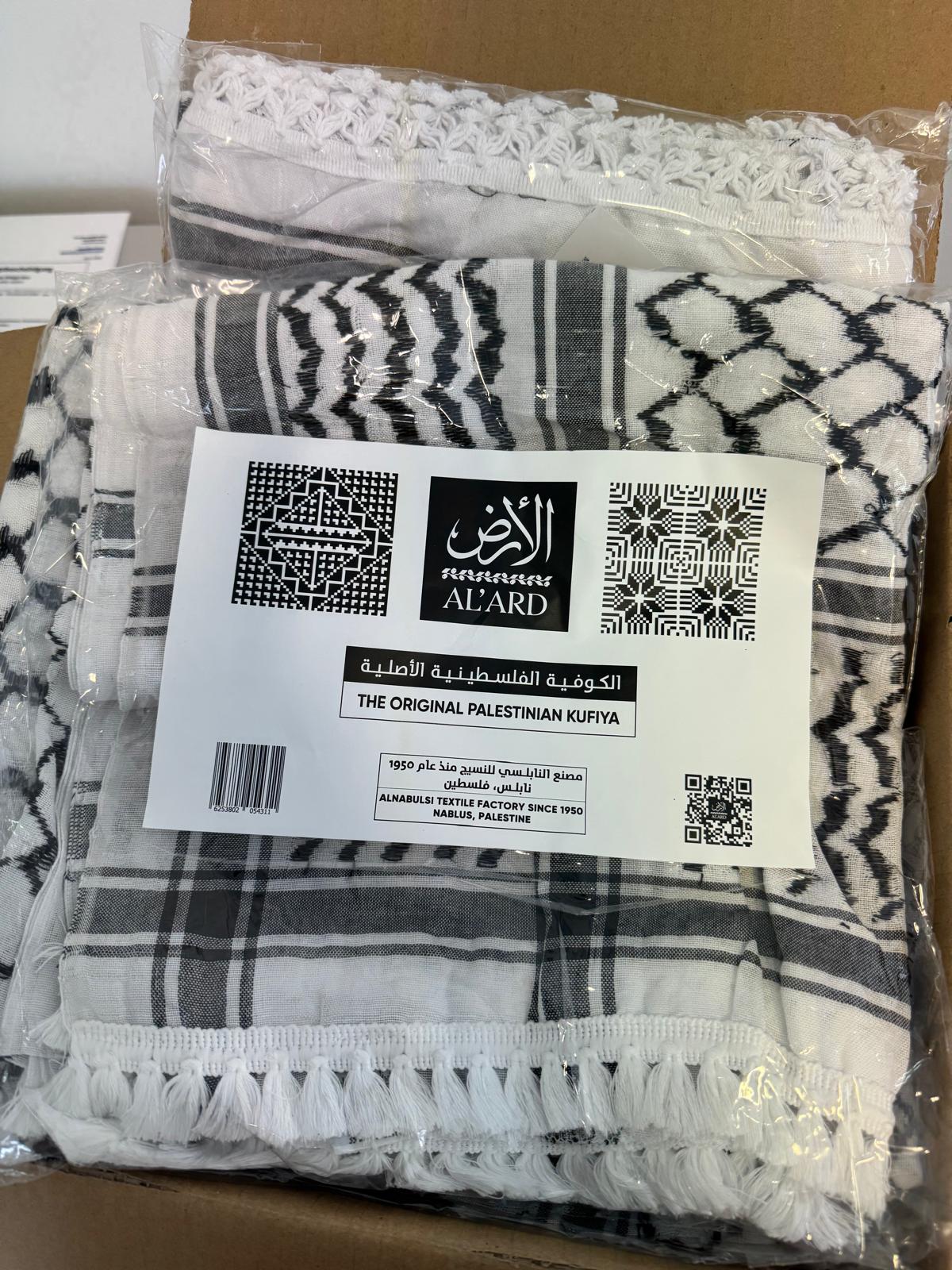 Kufiya (Shimagh) – Hauptansicht des Stücks