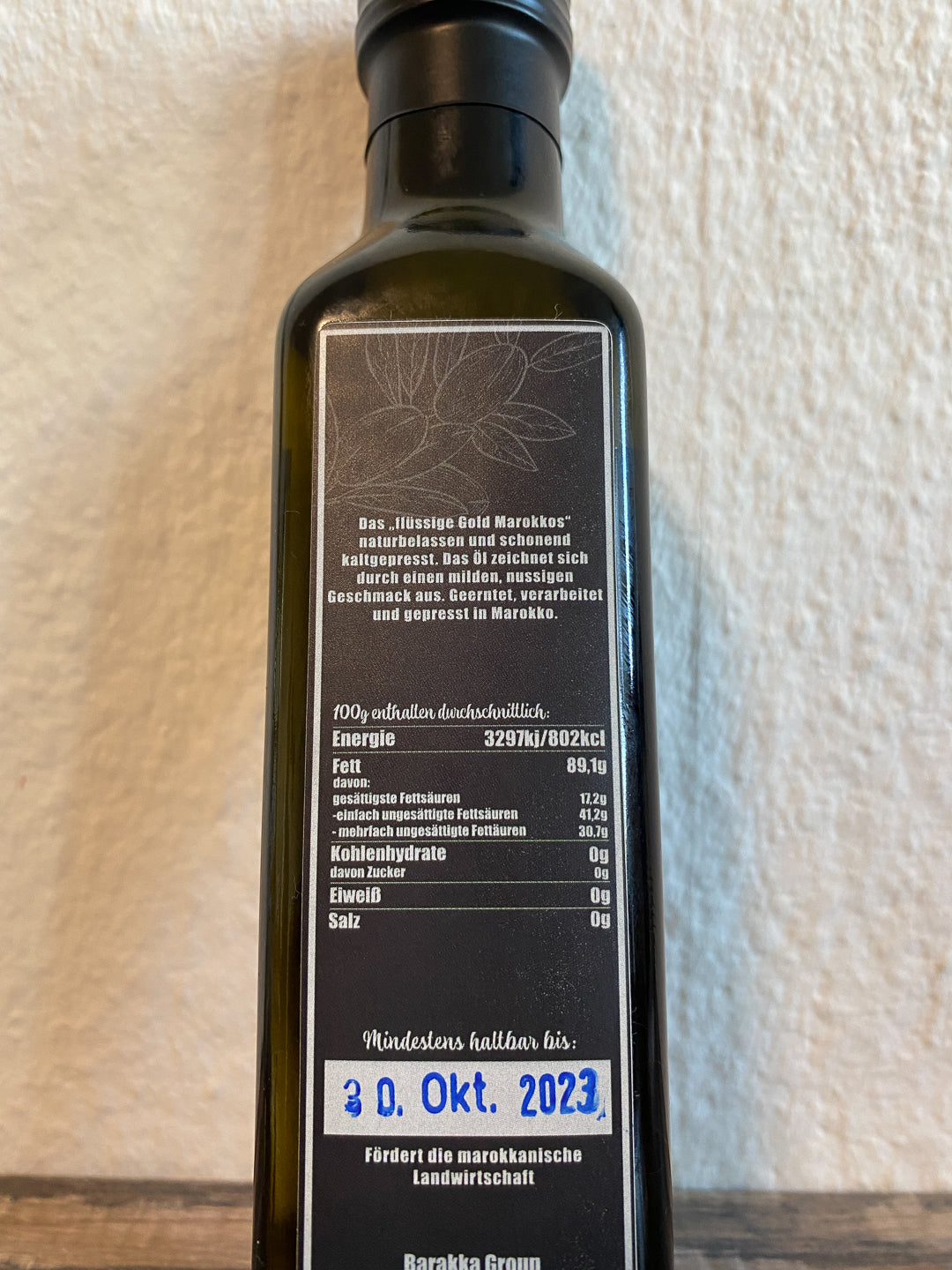 Speise Arganöl  aus Marokko