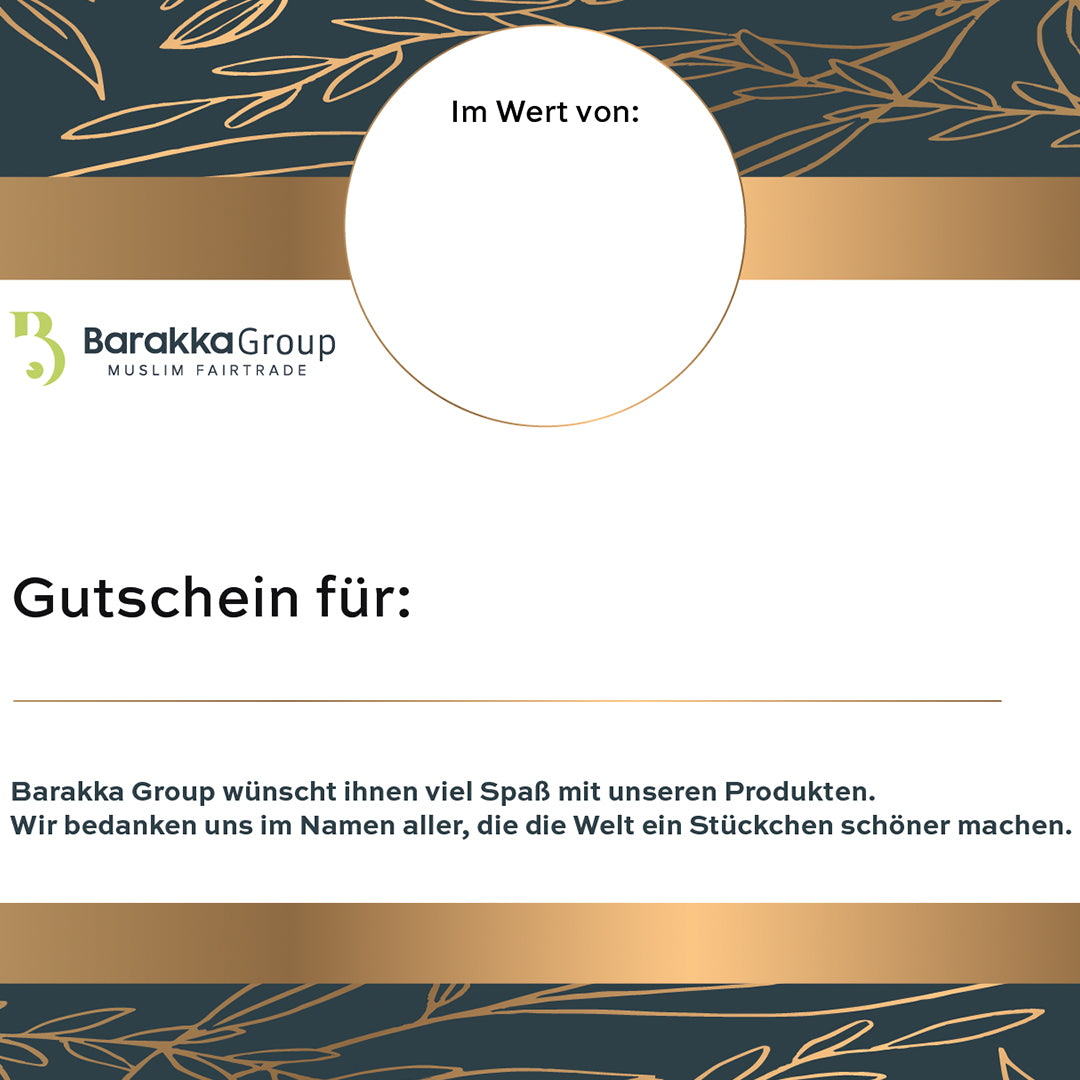 Barakka Group Geschenk Gutschein