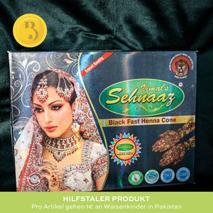 Naturelle Henna Zapfen und Pulver halal zertifiziert