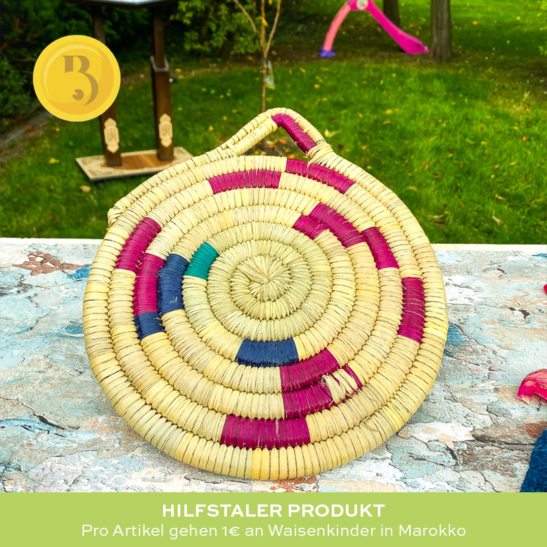 Untersetzer fuer Tajine aus Bast handgemacht